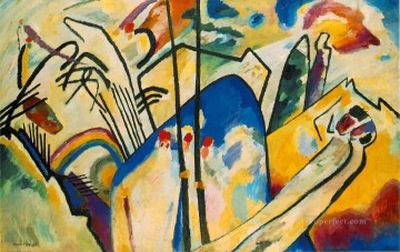  Expresionismo Pintura al %C3%B3leo - Composición IV Expresionismo arte abstracto Wassily Kandinsky
